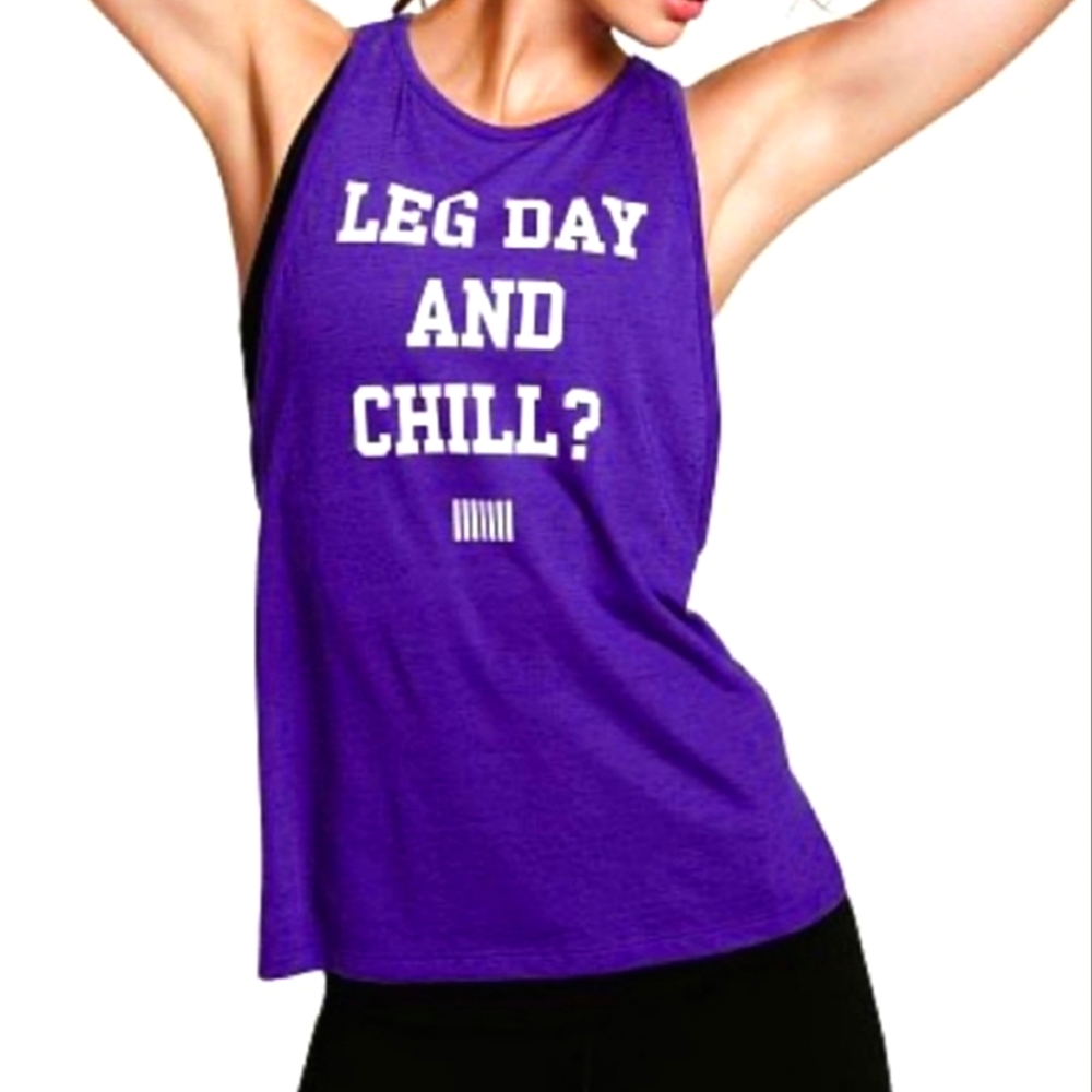 VSX strappy caged back workout tank